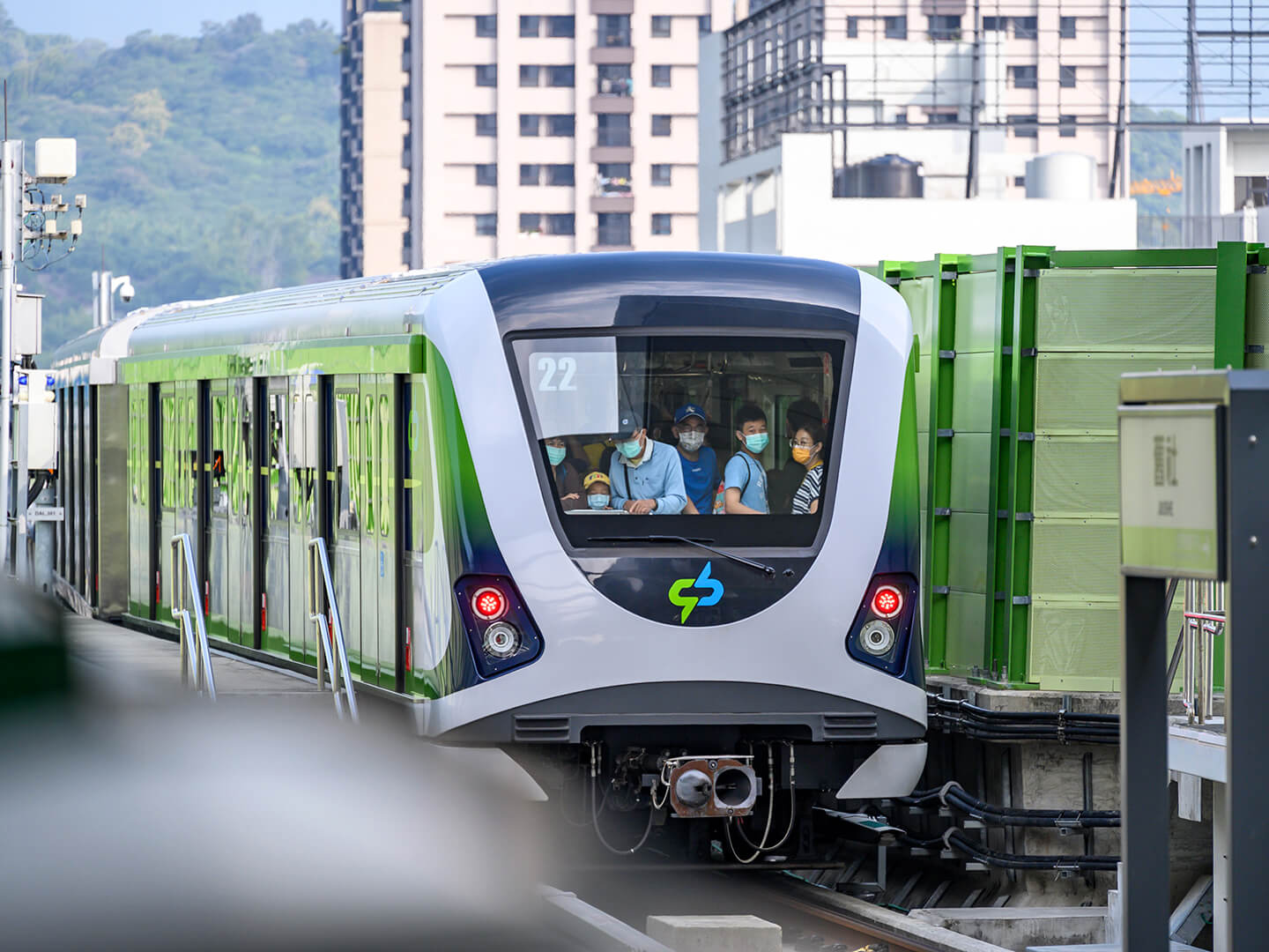 台中捷運實景