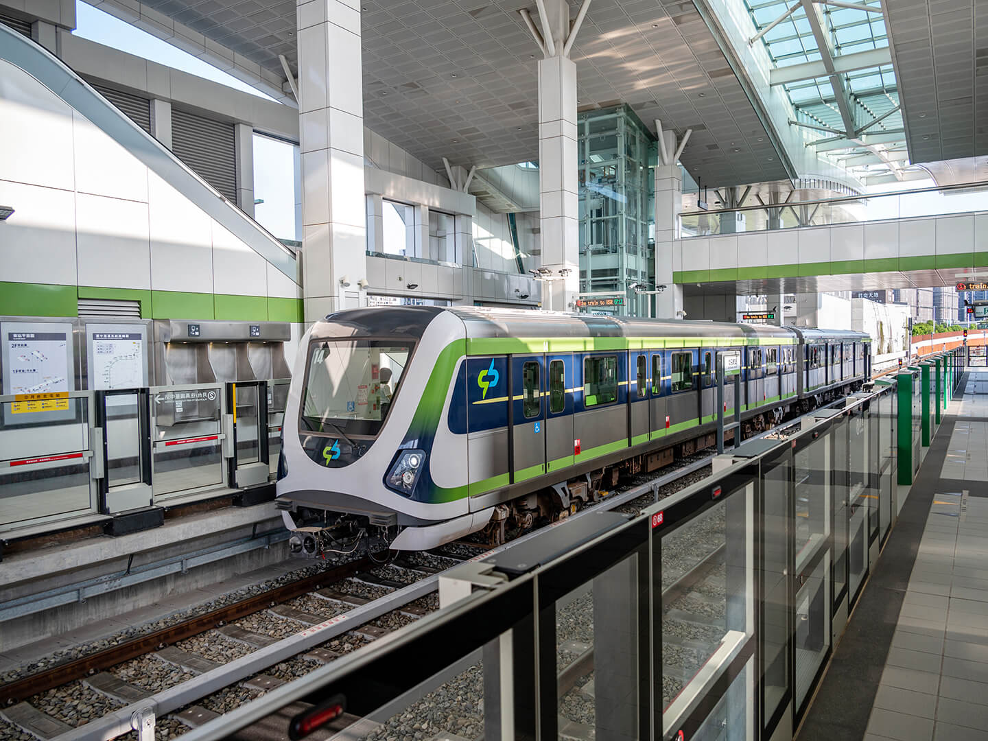 台中捷運實景